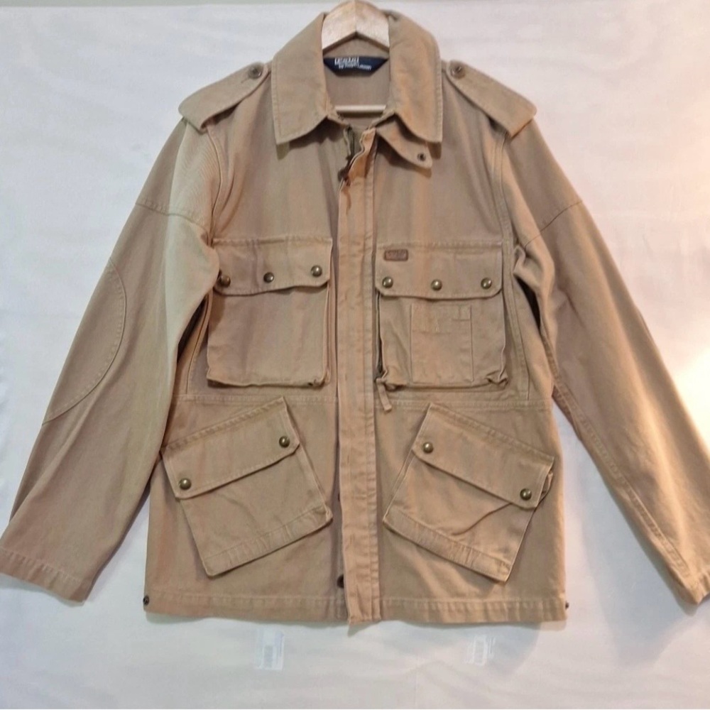Polo Ralph Lauren Jacket Men Medium Khaki Safari
Field Military Field Coat Army